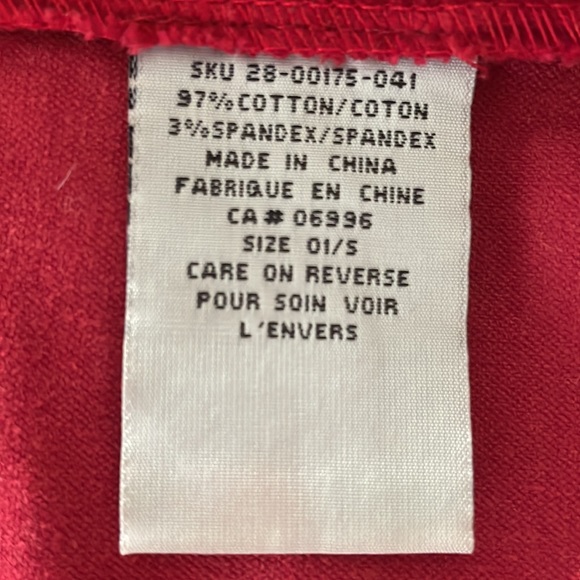 Vintage Optionelle Red Velvet Blazer size small - Picture 8 of 11